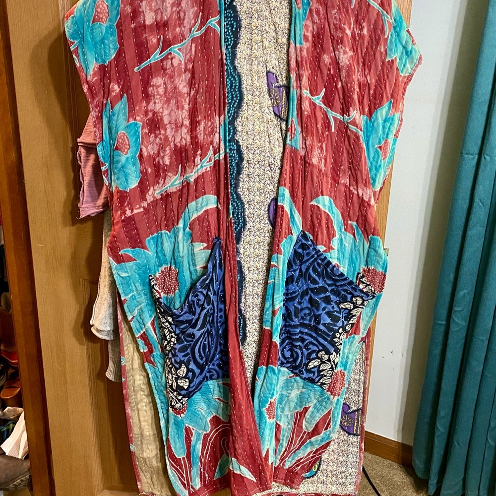 Kantha Bae Ruana. Beautiful!